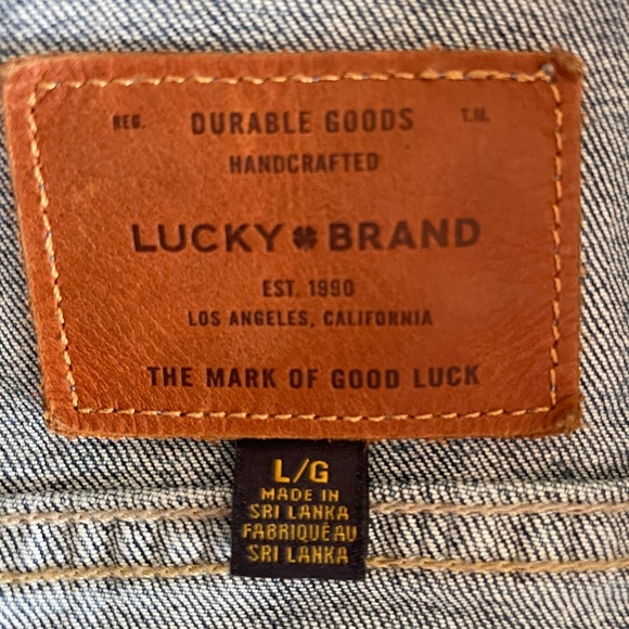 Lucky Brand Tomboy Trucker Denim Jacket - Picture 2 of 4